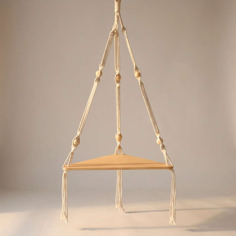 Lark corner shelf - front view
