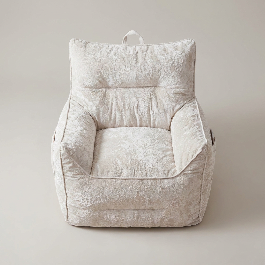 Snug bean bag chair - front view