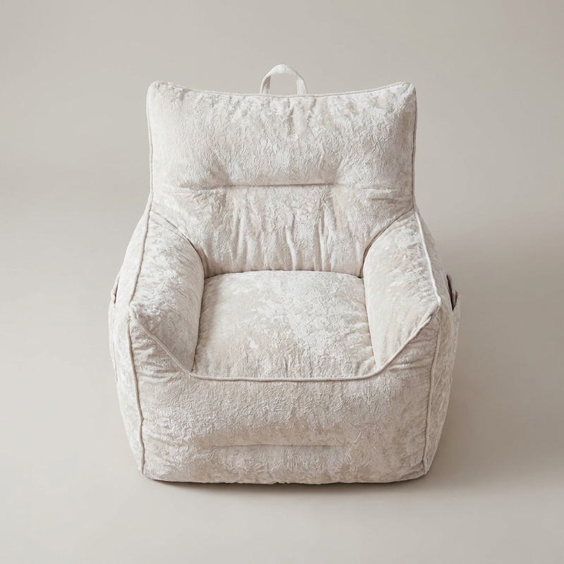 Snug bean bag chair - front view