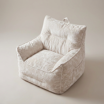 Snug bean bag chair - overhead view