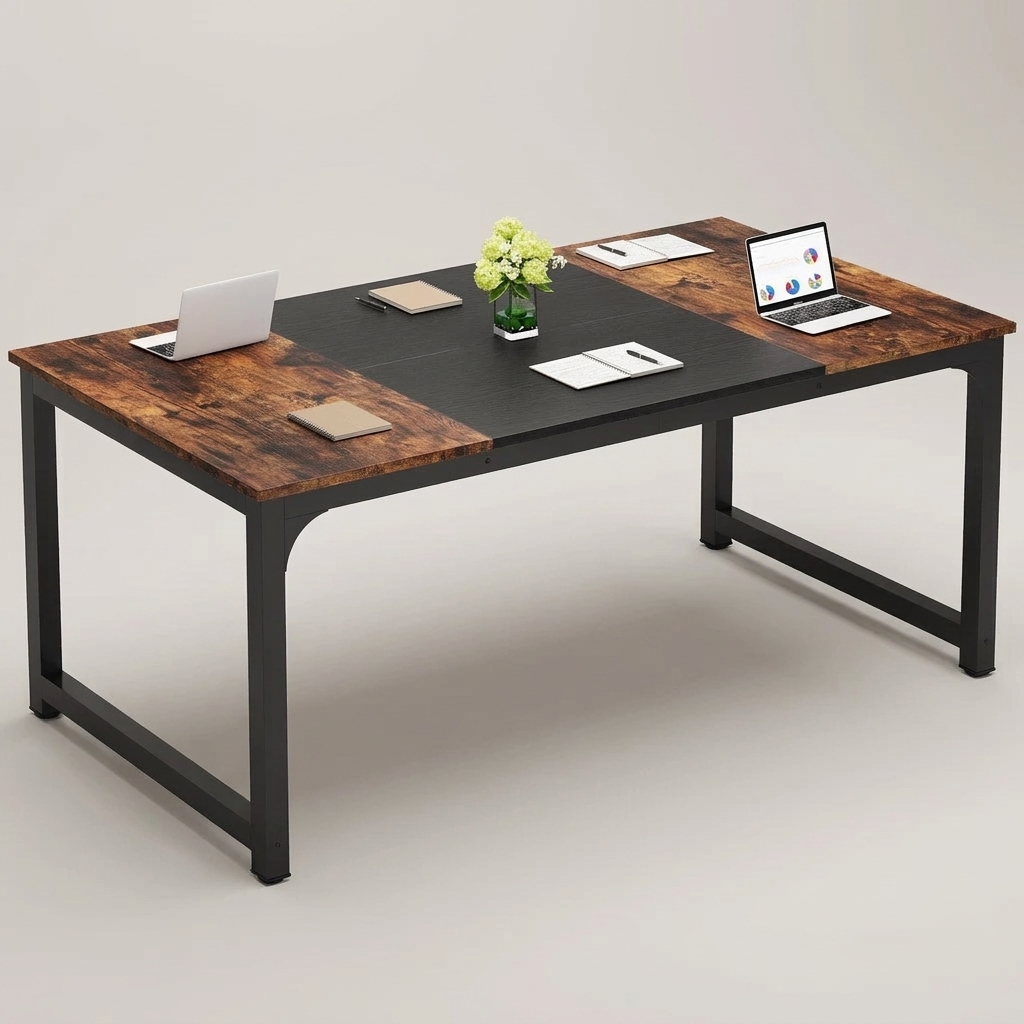 Forde desk - overhead view