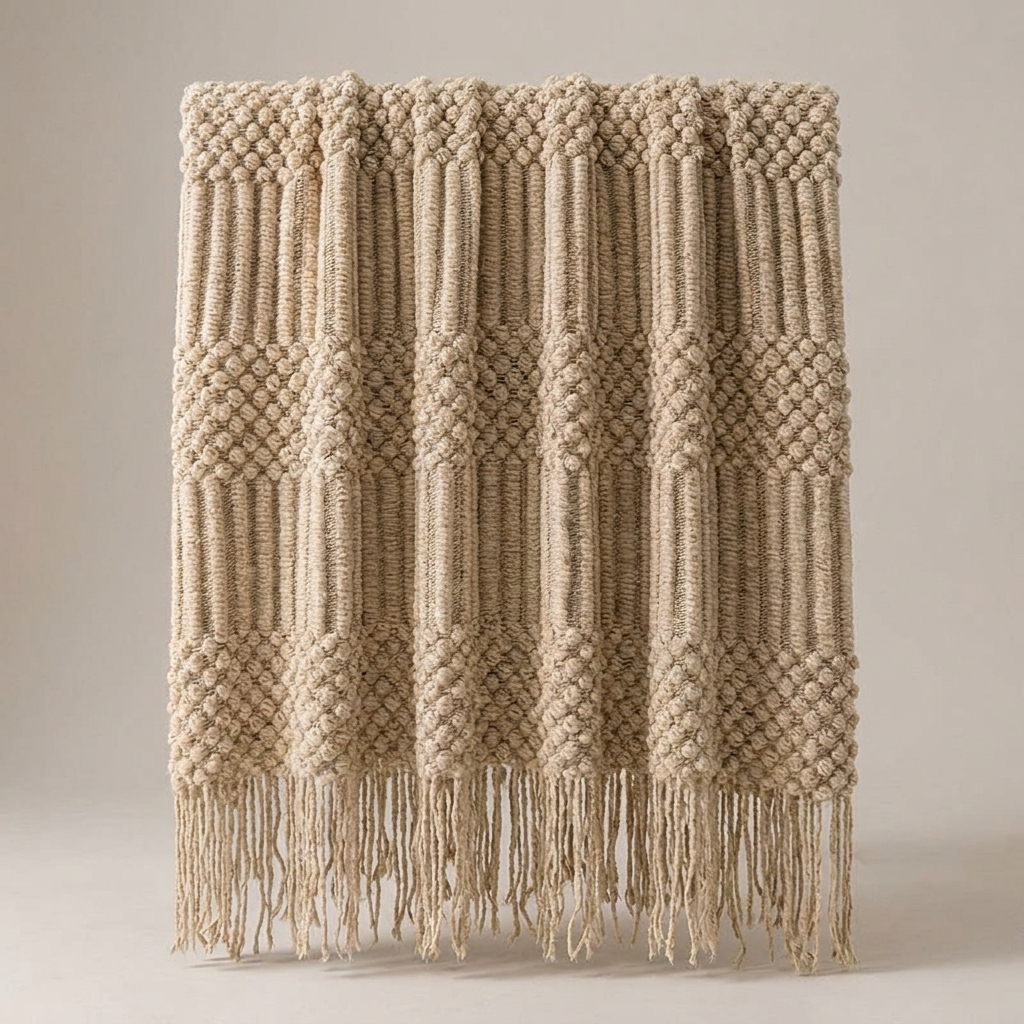 Brae throw blanket - front view