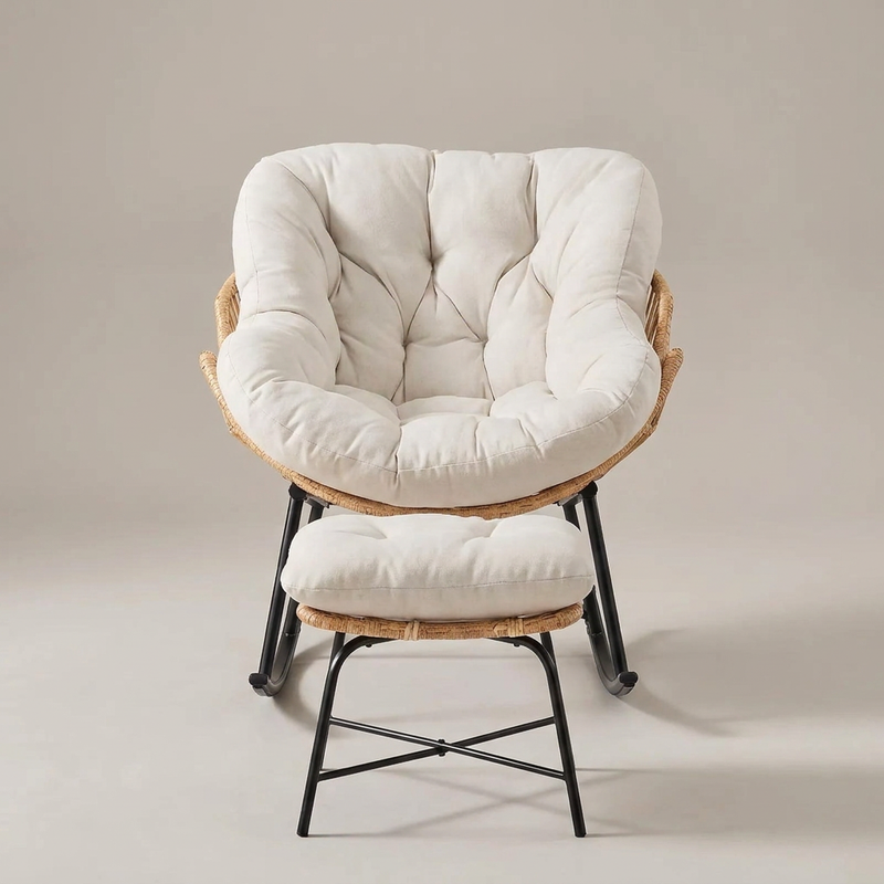 Sway rocking chair - front view