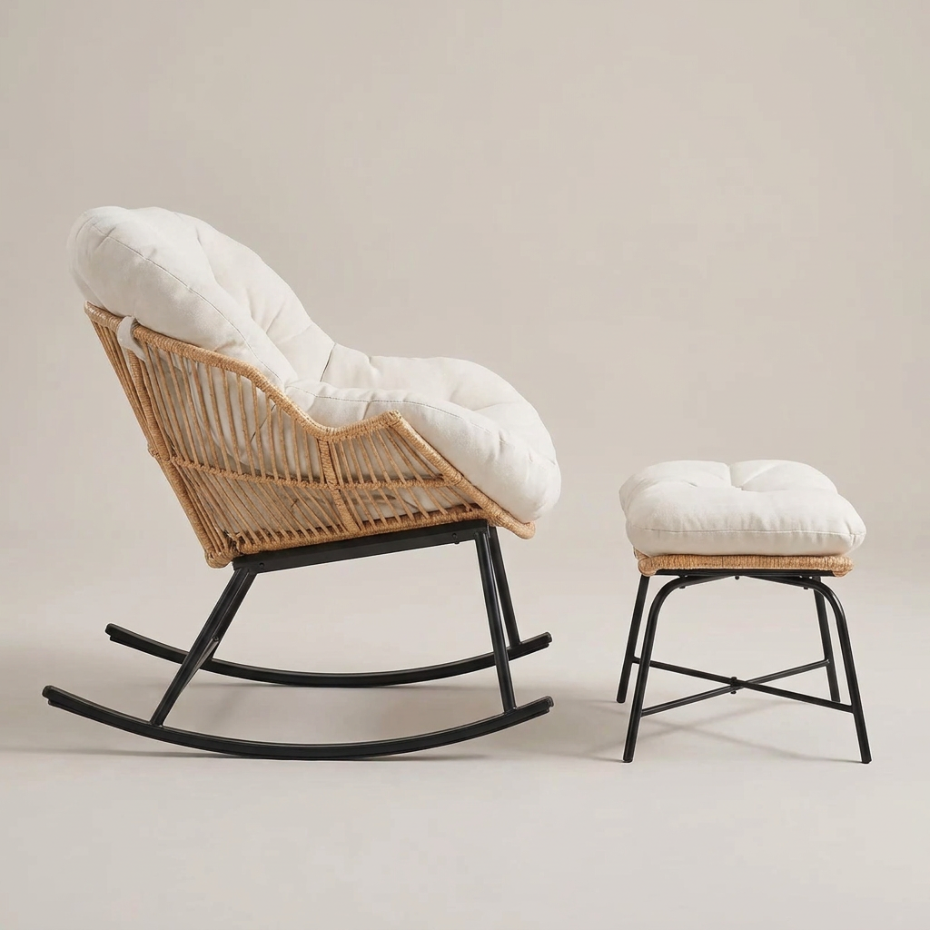 Sway rocking chair - side profile