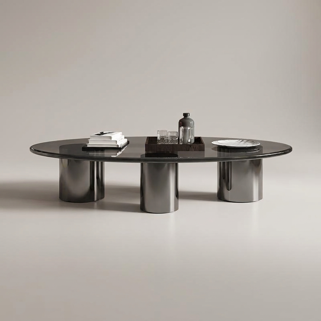 Onyx coffee table - front view