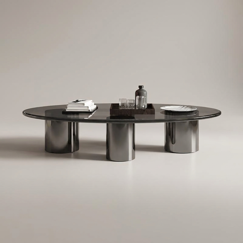 Onyx coffee table - front view