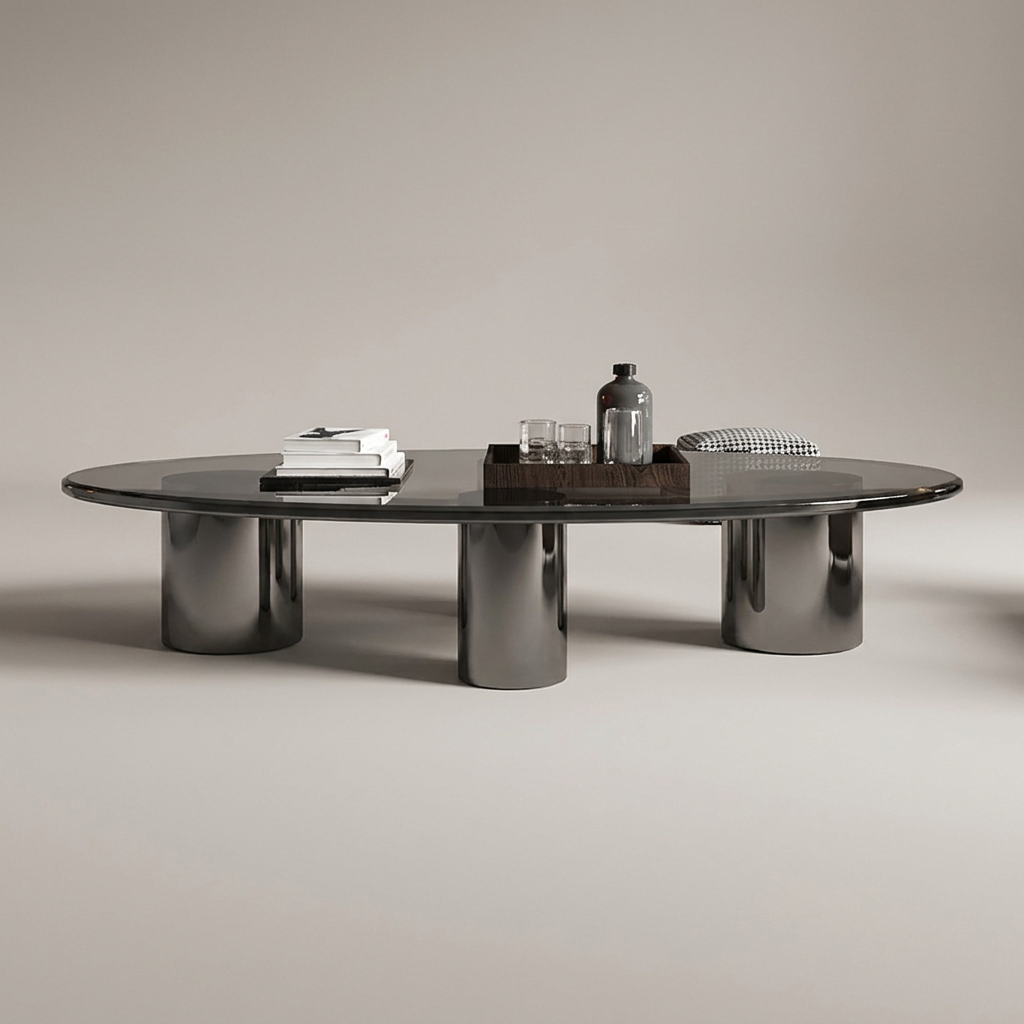 Onyx coffee table - side profile