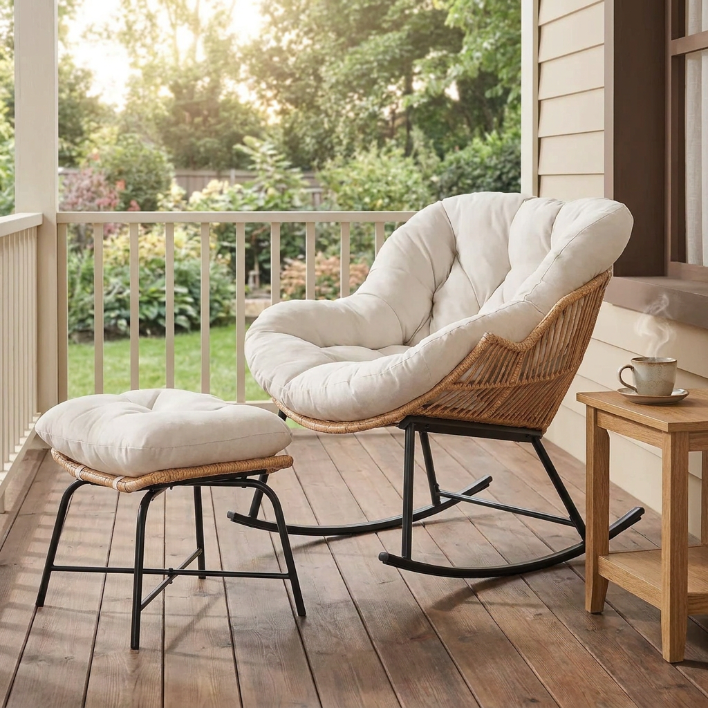 Sway rocking chair - lifestyle in use